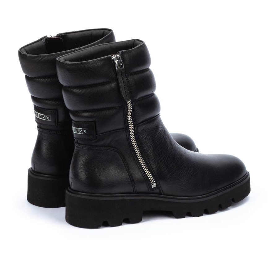 Women's Pikolinos SALAMANCA Ankle Boots Black | NZ J0A1532